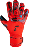 Reusch Attrakt Gold X Evolution Cut Finger Support 5370950 3333 black red front